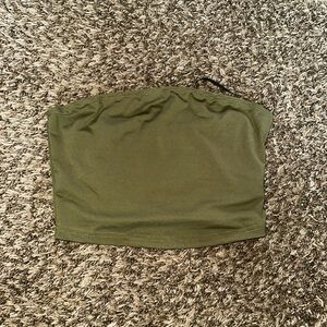 SHEIN green Tube Top